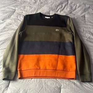 Lacoste Color-block crewneck